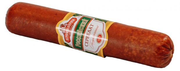 

Колбаса полукопченая «Агромясопром» Сервелат российский, 300 г