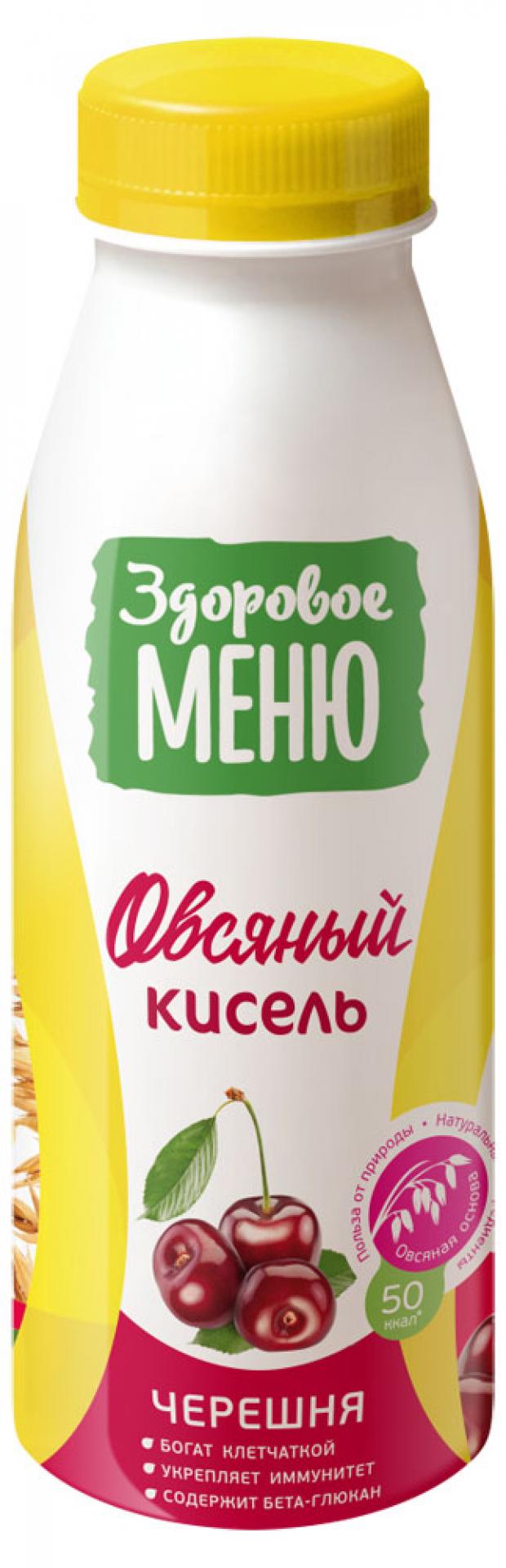 

Кисель овсяный «Здоровое МЕНЮ» Черешня 0,5%, 330 мл