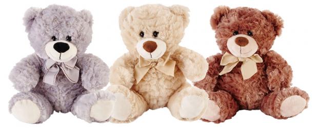 

Мишка плюшевый ONE TWO FUN, 27 см