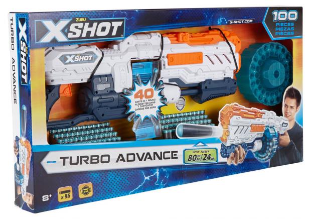 

Бластер X-shot ZURU Turbo Advance