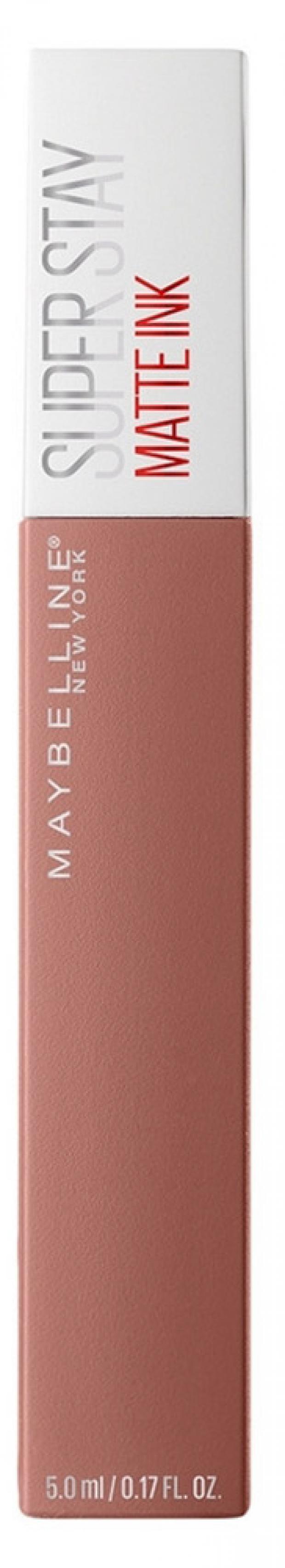 

Помада для губ Super Stay Matte Ink Maybelline New York матовая жидкая Соблазнитель тон 65, 5 мл
