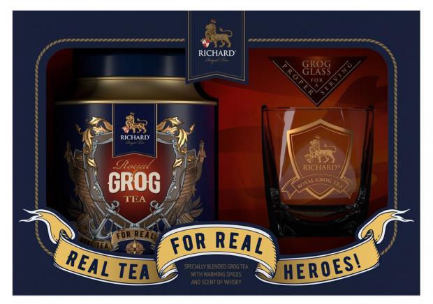 

Чайный набор RICHARD Royal GROG TEA с подарочным стаканом, 120 г