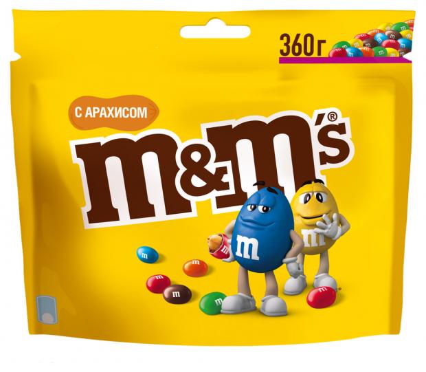 Драже MMs с арахисом 360 г 202₽