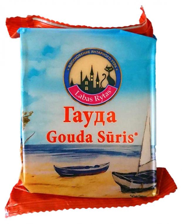 

Сыр полутвердый Labas Rytas Гауда 45%, 220 г