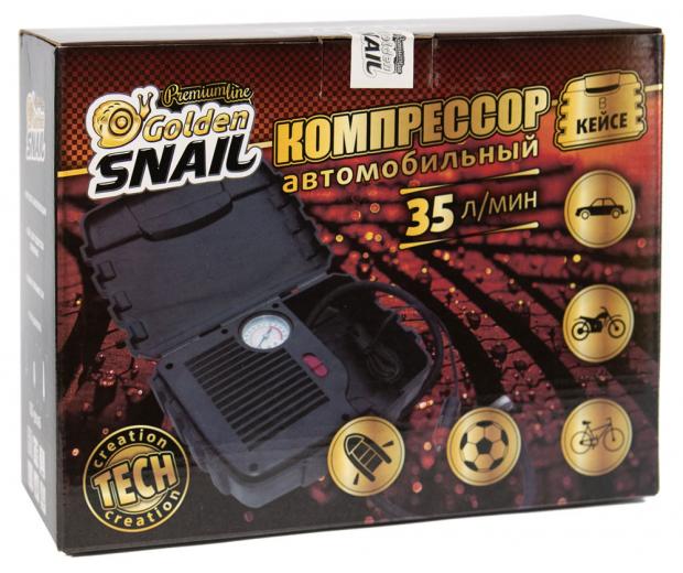 

Компрессор автомобильный Golden Snail GS 9226 в кейсе