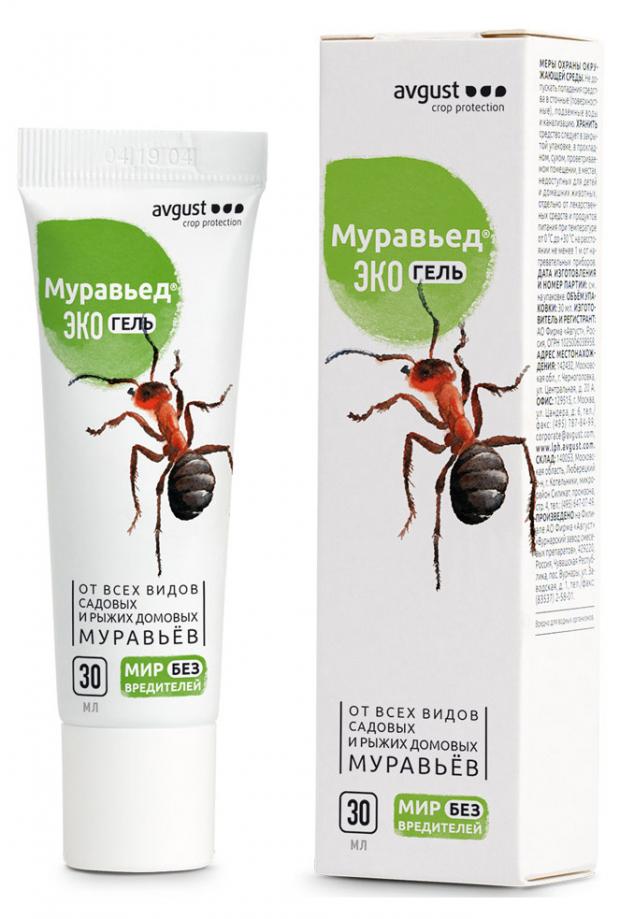 

Инсектицид Avgust Муравьед ЭКО Гель, 30 г