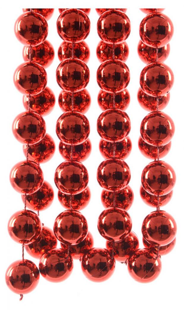 

Гирлянда Decoris пластиковая красная, 2х270 см