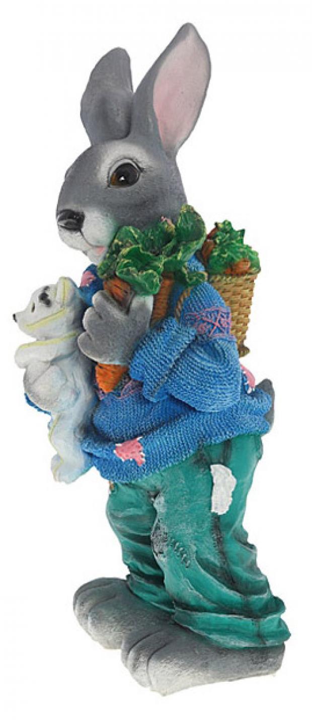 

Фигура садовая Зайка с морковкой, 57 см