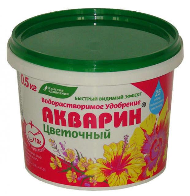 

Удобрение цветочное «Буйские удобрения» Акварин, 500 г