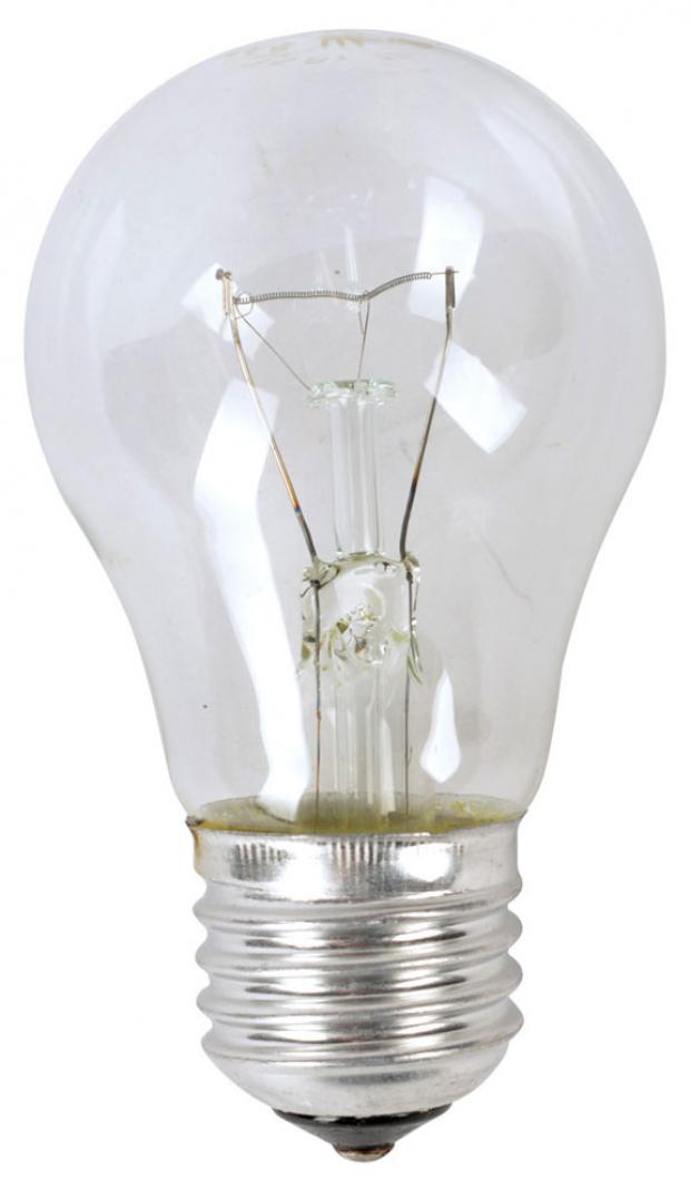 Лампа накаливания 75W Е27 прозрачная 17₽