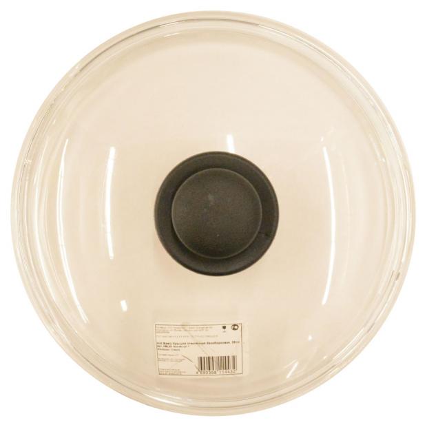 Крышка безободковая Hitt Basic стеклянная 26 см 359₽