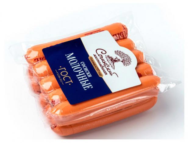 

Сосиски «Сочинский мясокомбинат» Молочные, 525 г