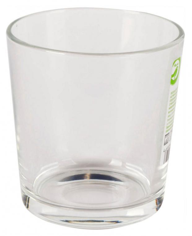 Стакан АШАН Зеленая птица стекло 250 мл 17₽