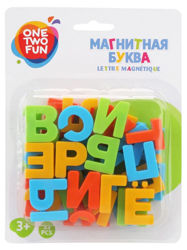 Магнитная азбука One Two Fun русский алфавит 100₽