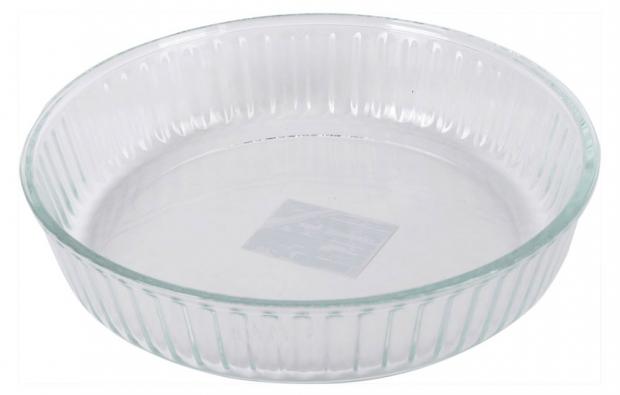 Форма для запекания Appetite стеклянная круглая 26х6 см 21 л 348₽