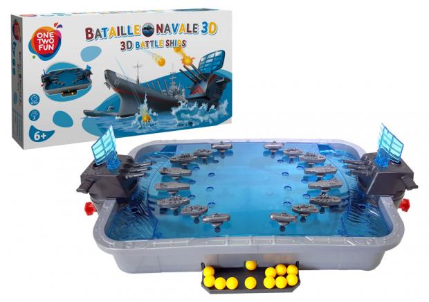 

Игра настольная ONE TWO FUN Морской бой