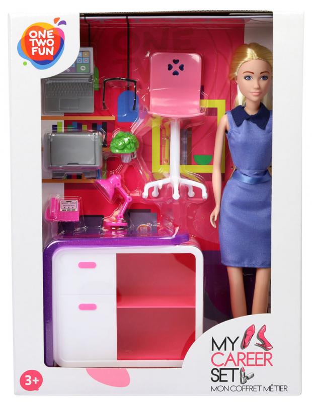 

Кукла ONE TWO FUN Карьера, 29 см