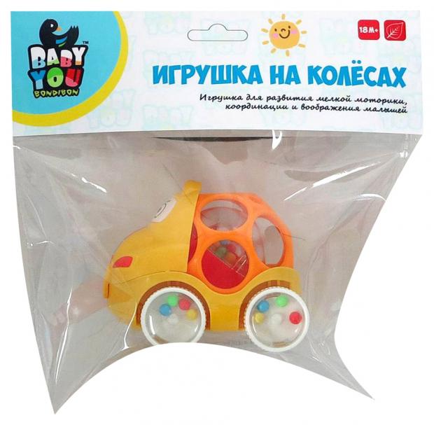 

Игрушка детская Bondibon Машинка на колесиках с 18 месяцев, 1 шт