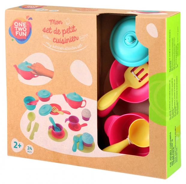 

Набор игровой One Two Fun Моя посуда, 24 предмета