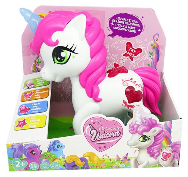 

Игрушка интерактивная OTF Мой единорог, 23 см