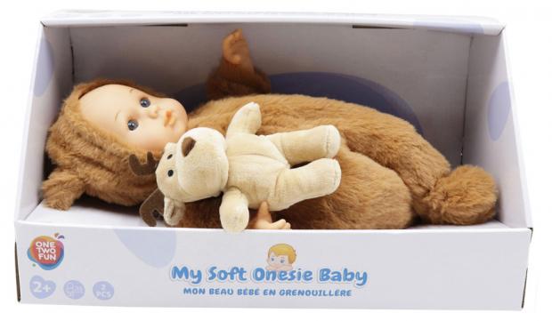 

Пупс ONE TWO FUN с аксессуарами, 35 см