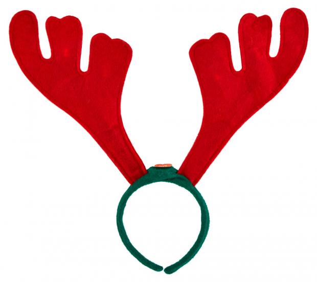 

Ободок Оленьи рожки