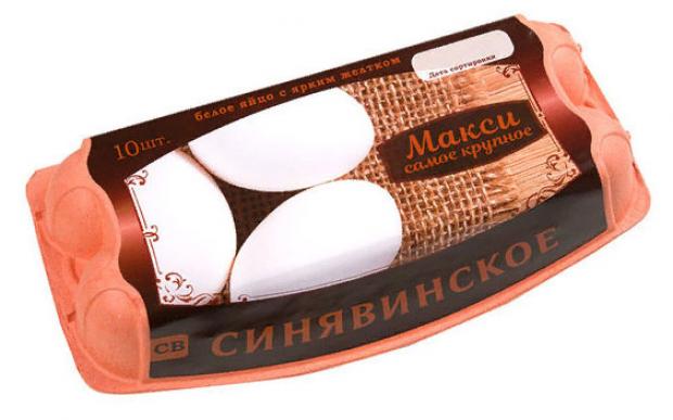 

Яйца куриные «Синявское» Макси столовые, 10 шт