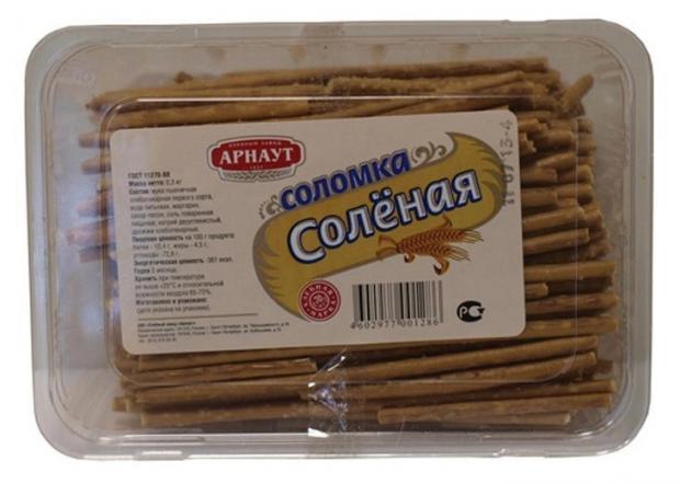 

Соломка «Арнаут» солёная, 350 г