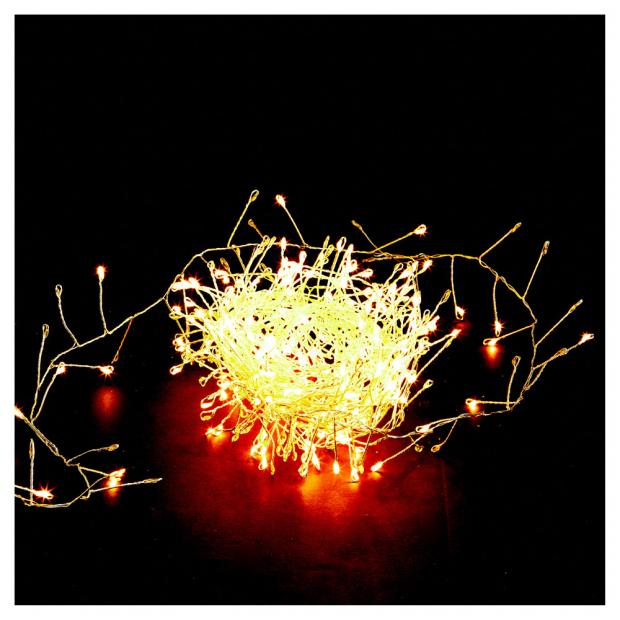 

Гирлянда электрическая Actuel 400 LED ламп теплый белый, 10 м