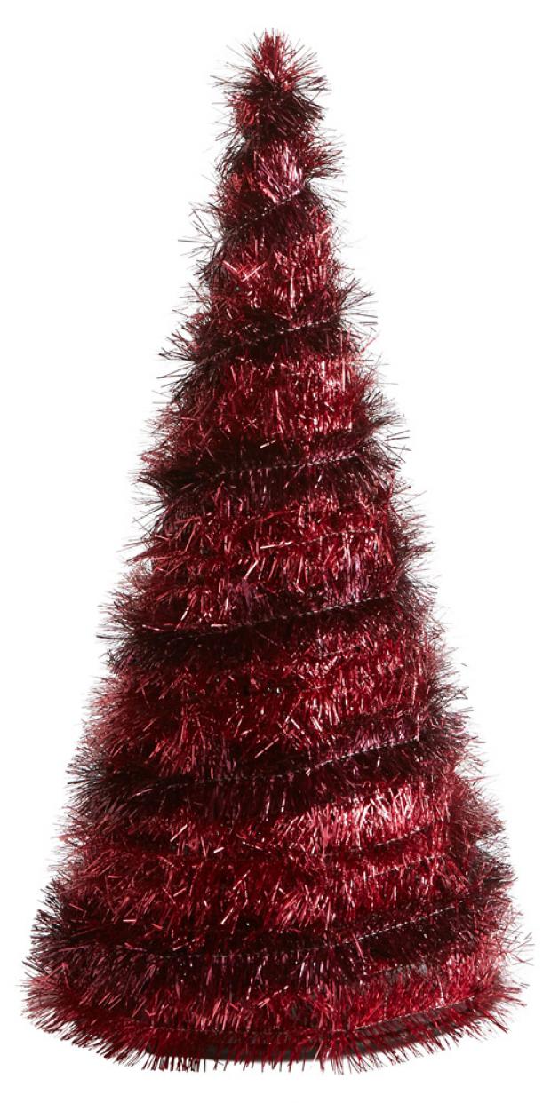 

Ель из мишуры Actuel сливовая, 48 см