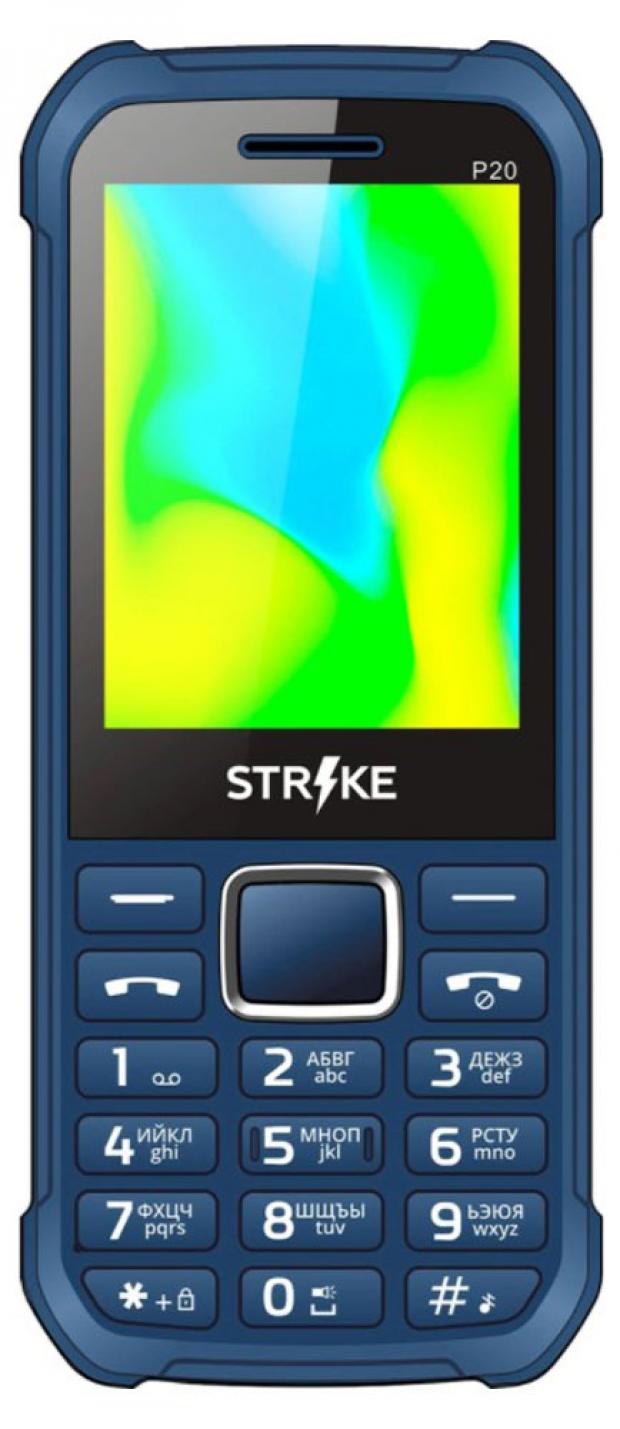 

Мобильный телефон Strike P20 синий