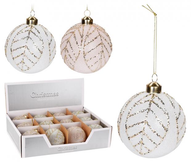 

Шар ёлочный Koopman Листья, 8 см