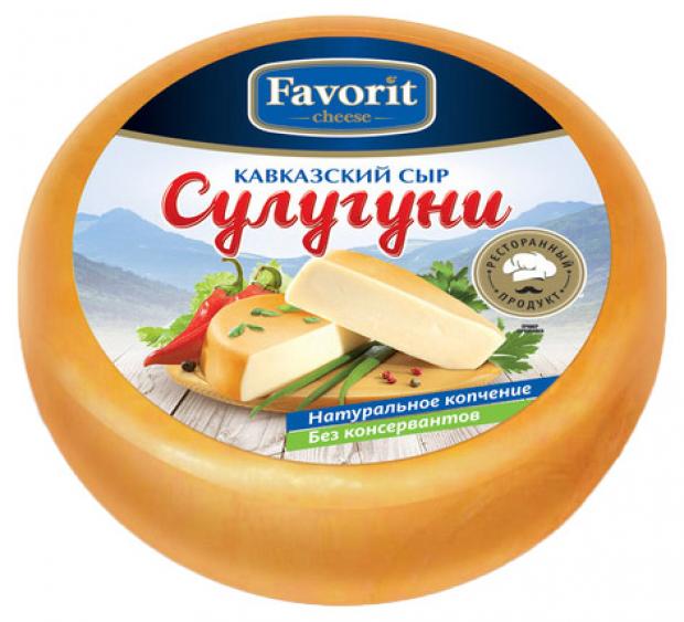 

Сыр копченый Favorit Cheese Сулугуни 45%, 300 г