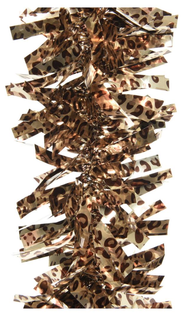 

Мишура Decoris коричневая, 12,5 см х 2 м