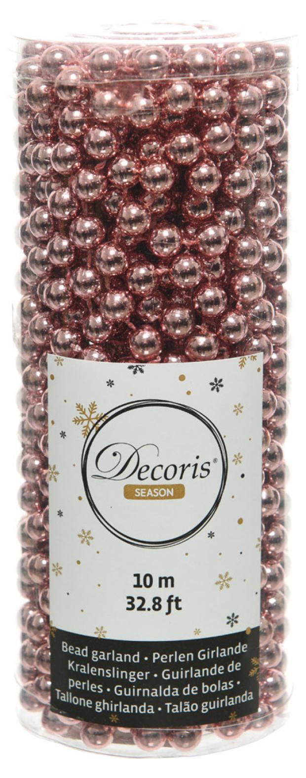 

Гирлянда Decoris пластиковая розовая, 10 м