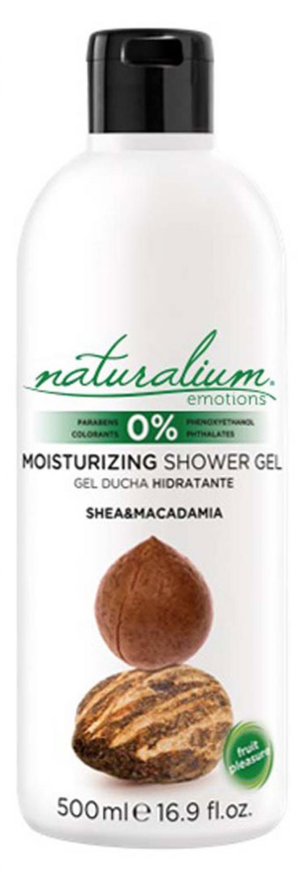 Гель-крем для душа Naturalium Макадамия и ши питательный 500 мл 290₽