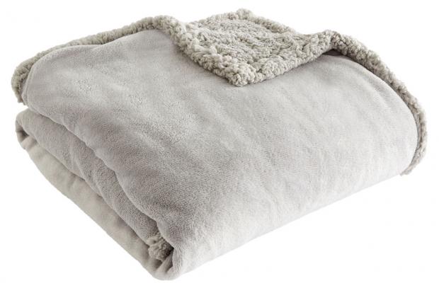 

Плед Actuel серый, 130x170 см