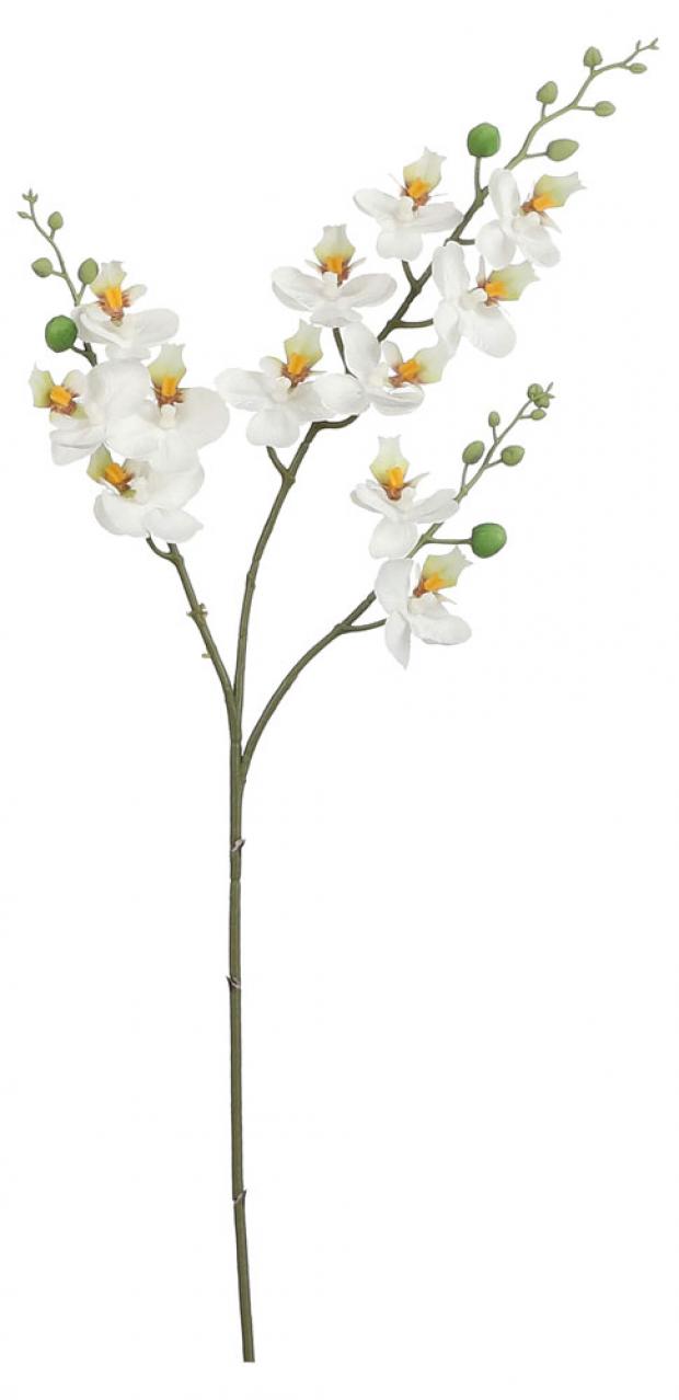 

Цветок искусственный Mica Decorations Орхидея белый, 75 см