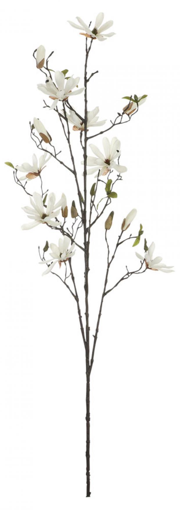 

Цветок искусственный Mica Decorations Магнолия кремовый, 110 см