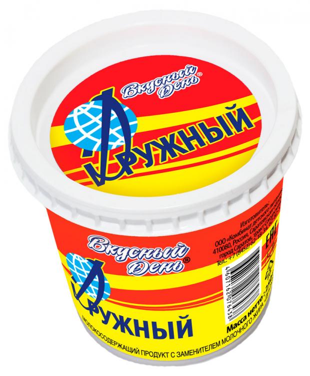 

Молокосодержащий продукт «Вкусный день» плавленный с ЗМЖ Дружный 60%, 250 г
