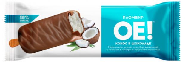 

Мороженое пломбир «СибХолод» ОЕ! Кокос в шоколаде, 66 г