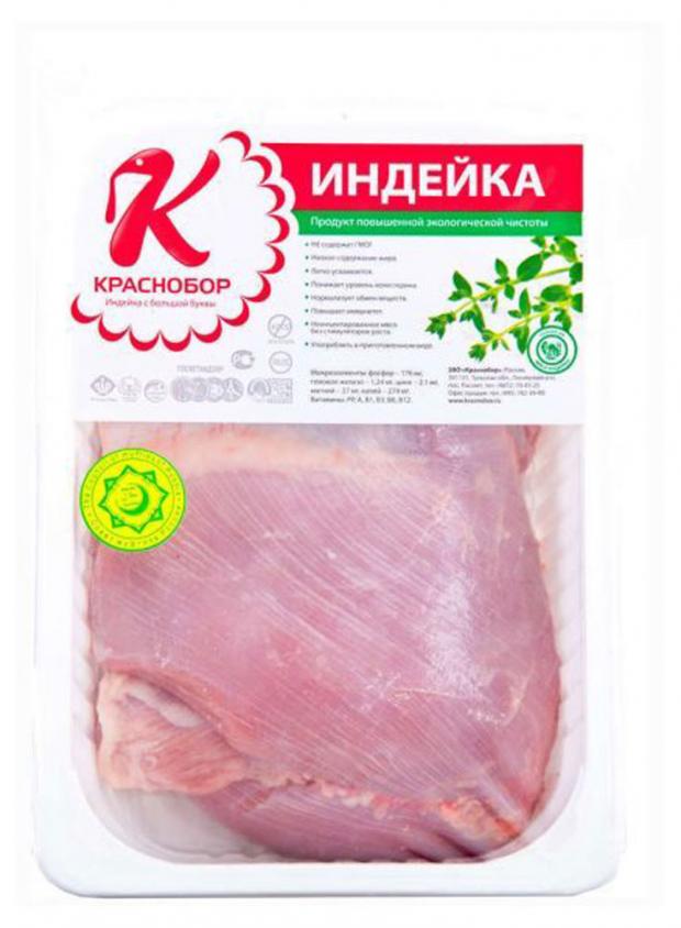 

Филе бедра индейки «Краснобор» Халяль (0,7 - 1 кг), 1 упаковка ~ 0,8 кг