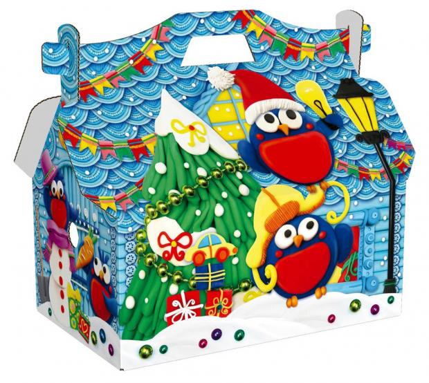 Подарочная коробка Стрекоза кормушка 65₽