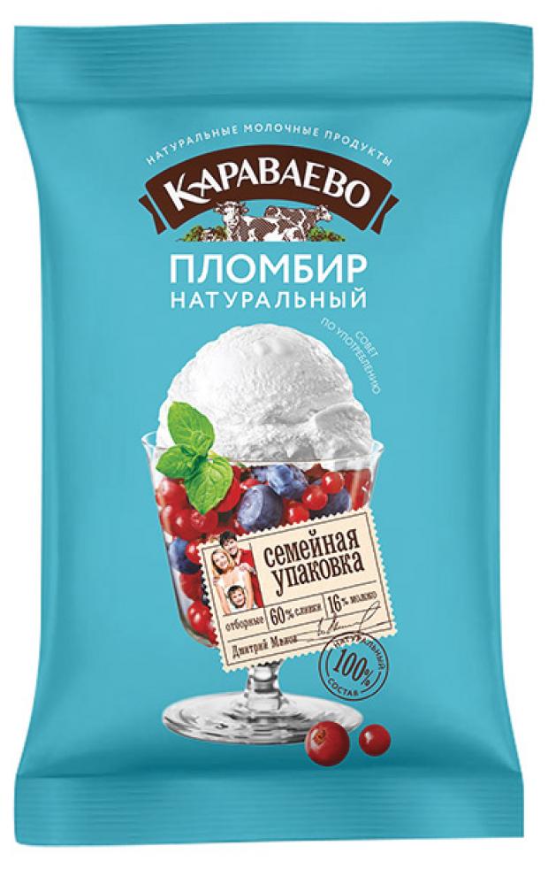 

Мороженое пломбир «Караваево» ванильное 12%, 800 г