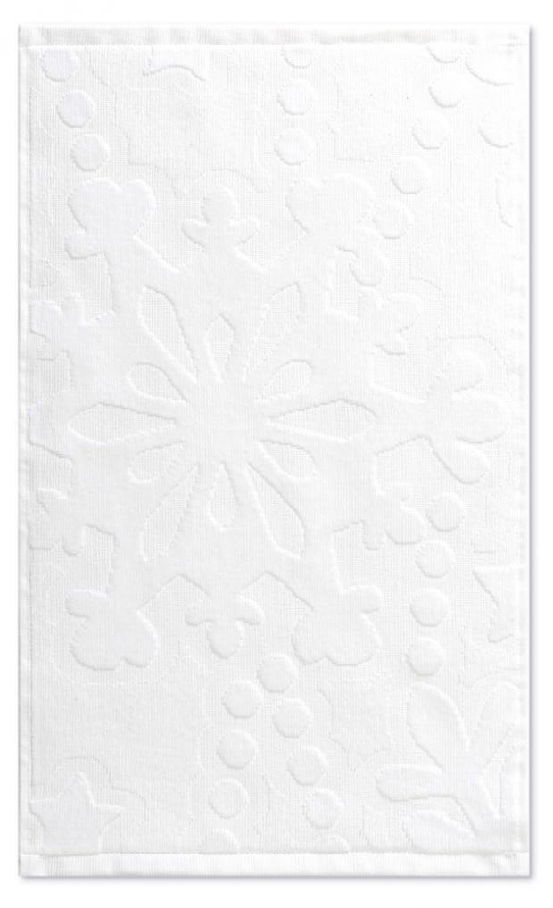 

Салфетка Cleanelly Снежинка белая махровая, 30х50 см
