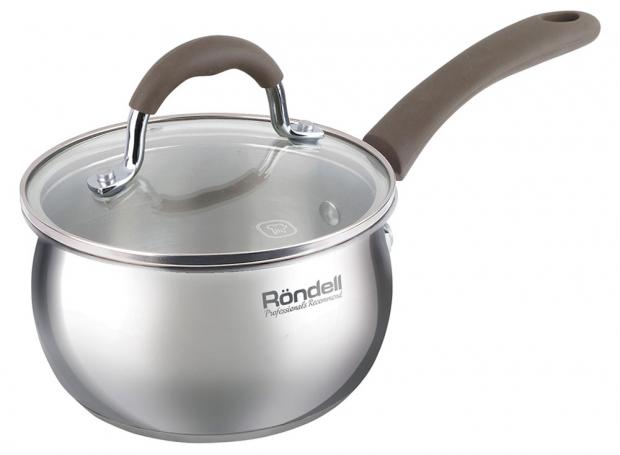 

Ковш Rondell Konzept с крышкой для индукции, 1,1 л