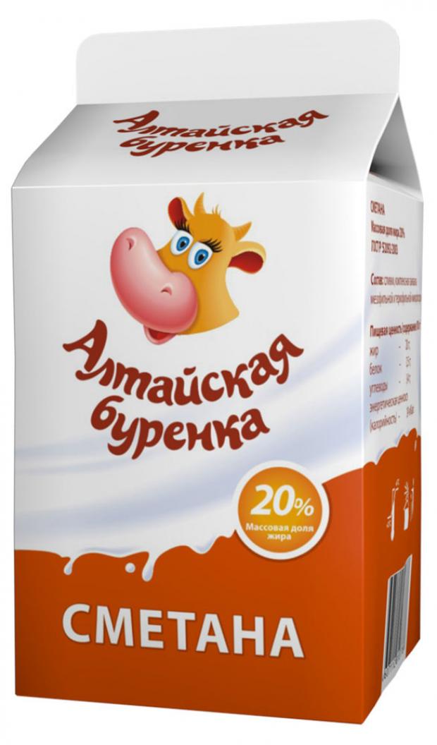 

Сметана «Алтайская Буренка» 20%, 450 г