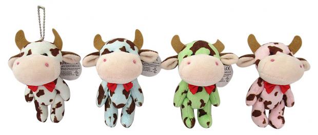 

Игрушка мягкая «ПУФФИ» символ года Коровка Пятнышко, 11 см