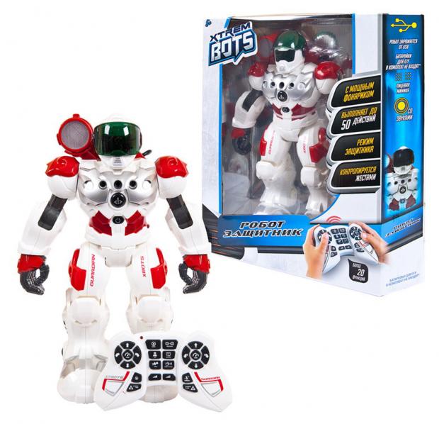 

Робот XTREM BOTS Защитник на радиоуправлении световые и звуковые эффекты, более 20 функций