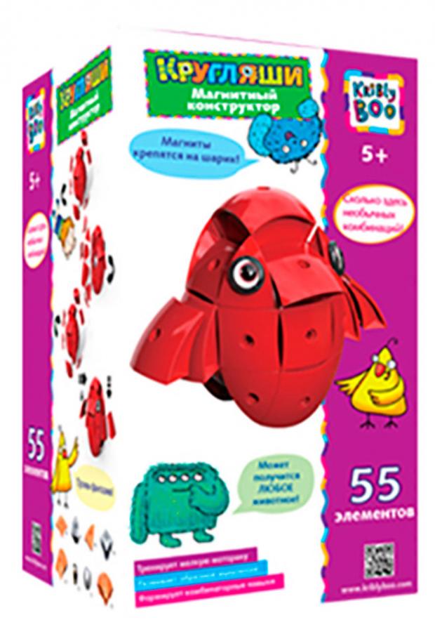 

Конструктор Kribly Boo Кругляши магнитный, 63 детали